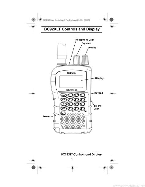 Full Download Uniden Bc92Xlt User Guide 