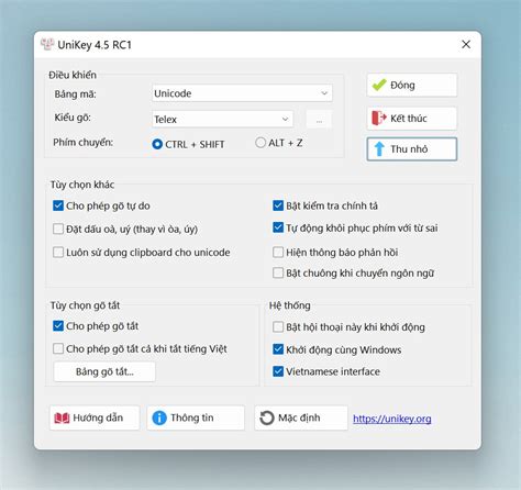 unikey | UniKey 2025 Download UniKey cho Win 10