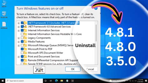 Uninstall Net