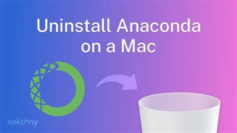 Uninstalling Anaconda