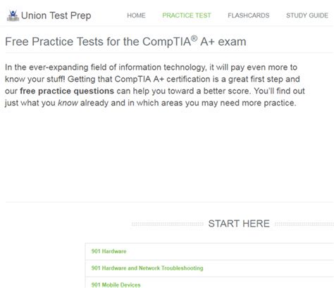 Union Test Prep