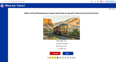 Read Online Union Pacific Rules Test Answers 