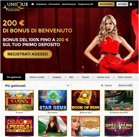 unique casino italia
