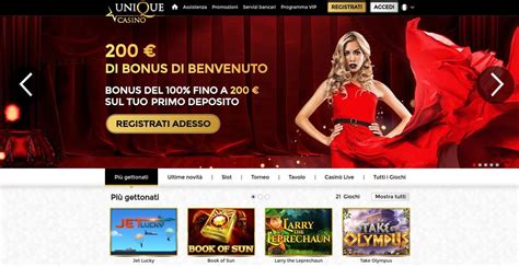 unique casino sito ufficiale