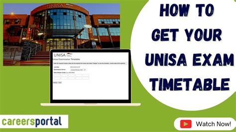Unisa Time Table Tutorial For Fac1501