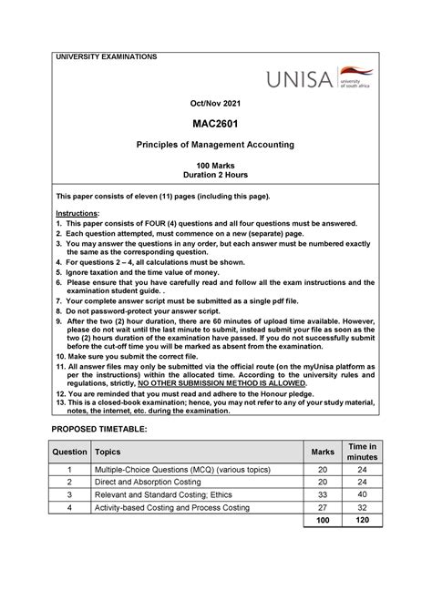 Download Unisa Pst131J Past Exam Papers And Answers 
