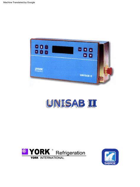 unisab ii manual