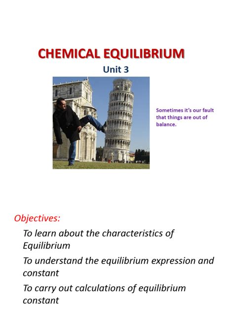 Unit 3 Chemical Equilibrium Assignment 2 Answers