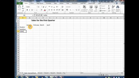 Unit 42 Btec It Spreadsheet Modelling