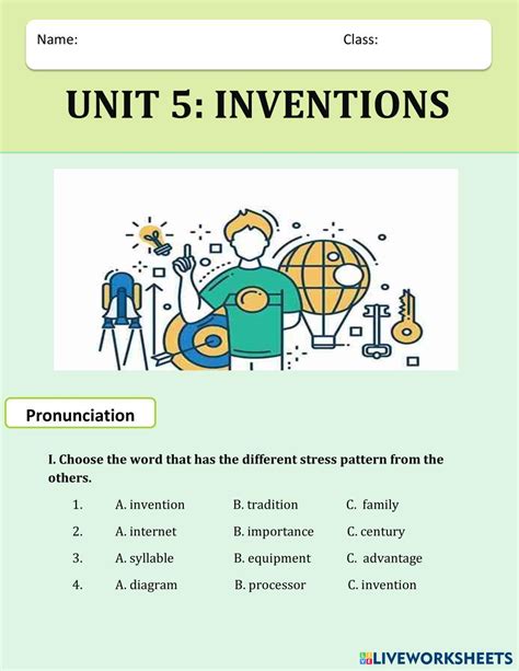 unit 5 inventions | Ting Anh 10 Unit 5 Inventions Loigiaihaycom