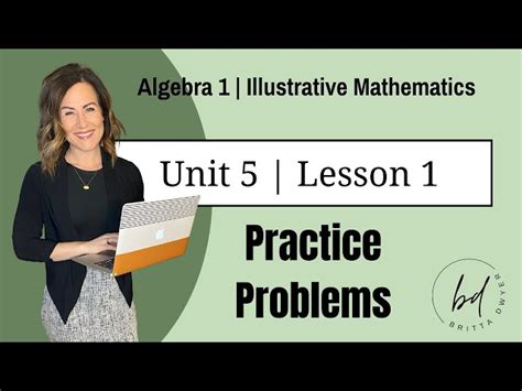 Unit 5 Lesson 1 Answer Key Transformations