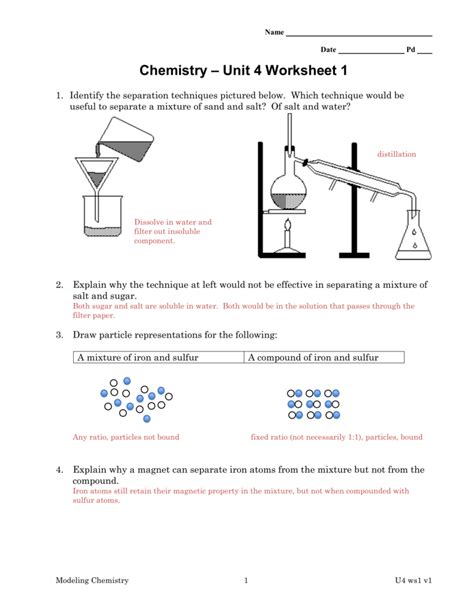 Unit 6 Chemistry Chemistry Unit 6 Worksheet 5 - Chemistry Unit 6 Worksheet 5