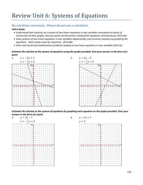 Unit 6 Systems Of Linear Equations Homework 9
