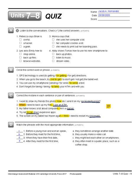 unit 7 test