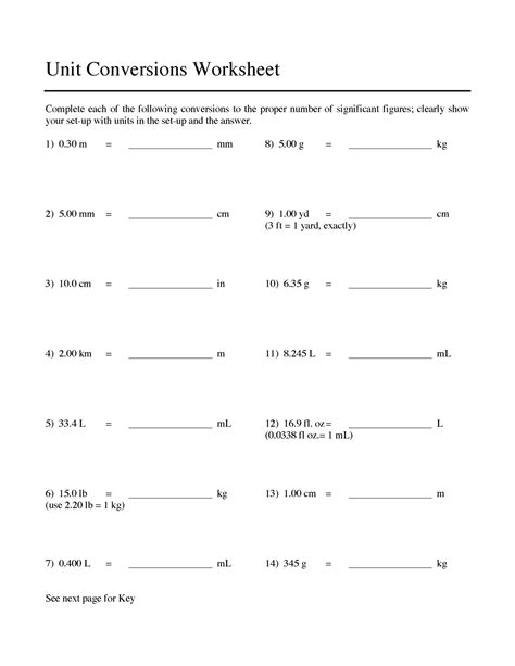 Unit Conversions Worksheet Answers Printable Worksheet 4th Grade Worksheet Unit Conversion - 4th Grade Worksheet Unit Conversion