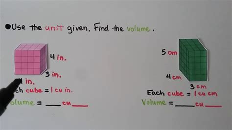 Unit Cubes And Volume 5th Grade Worksheets Download 5th Grade Find Volume Worksheet - 5th Grade Find Volume Worksheet