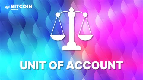 Unit Of Account