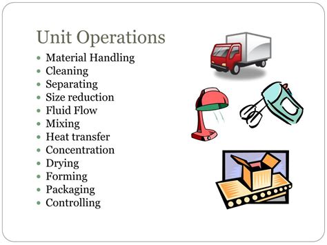 Unit Operations In Food Processing
