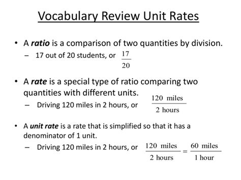  Unit Rates 7th Grade - Unit Rates 7th Grade