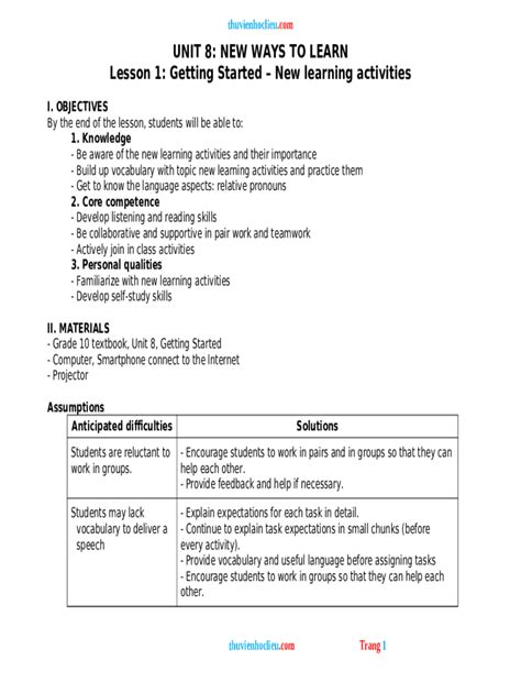 Read Unit 2 Management Types Lesson 1 Operations Management 