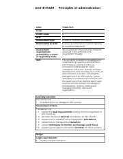 Full Download Unit 319 689 Principles Of Administration City And Guilds 