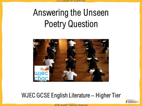 Download Unit 4 Resources Poetry Answers 