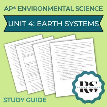 Download Unit 4 Study Guide Key Earth Science 