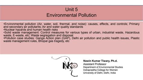 Read Unit 5 Pollution Ugc 