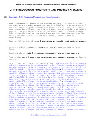 Read Unit 6 Resources Prosperity And Protest Answers Bing 