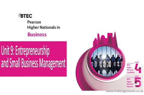 Download Unit 9 Entrepreneurship And Small Business Management 
