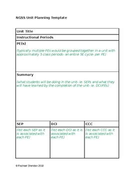 Download Unit Planning With Ngss 