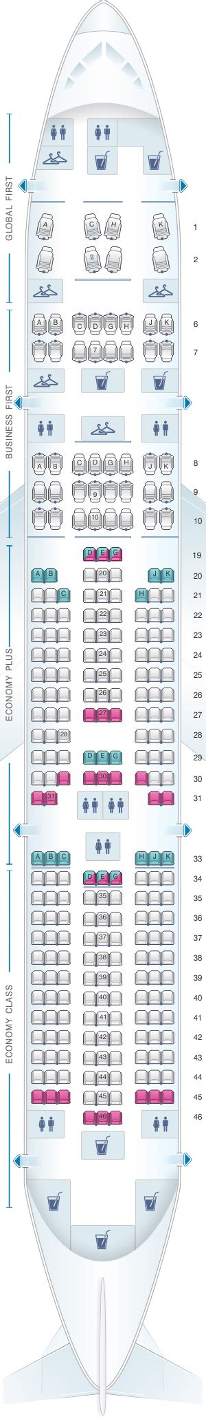 United Airlines Seating Chart
