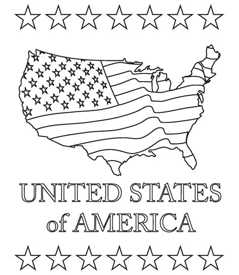 United States Coloring Pages Free Coloring Pages American Symbols Coloring Pages - American Symbols Coloring Pages