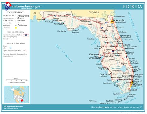 United States Geography For Kids Florida Florida State Map For Kids - Florida State Map For Kids