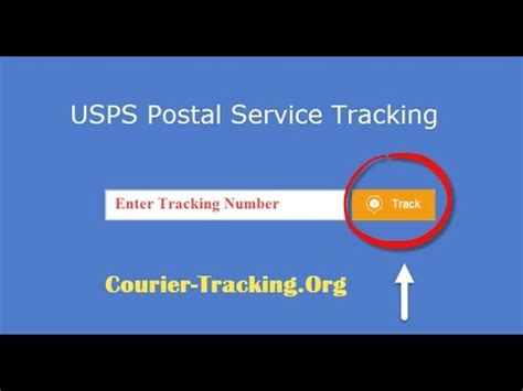 united states postal service tracking number