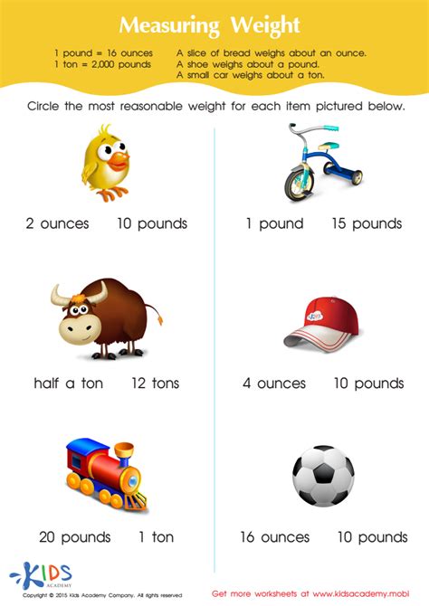 Units Of Weight Ounces Pounds And Tons K5 Ounces To Pounds Worksheet - Ounces To Pounds Worksheet