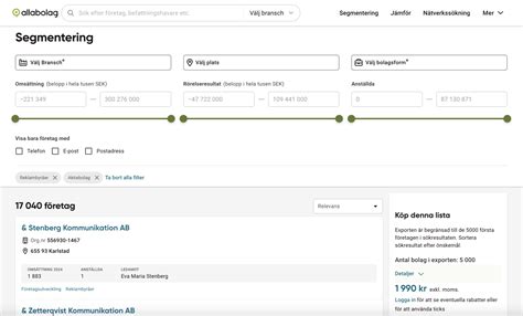 universal avenue allabolag