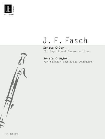 universal edition fasch j f sonate basson klassische