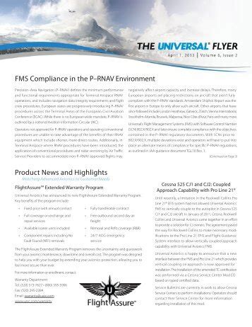 universal fms compliance