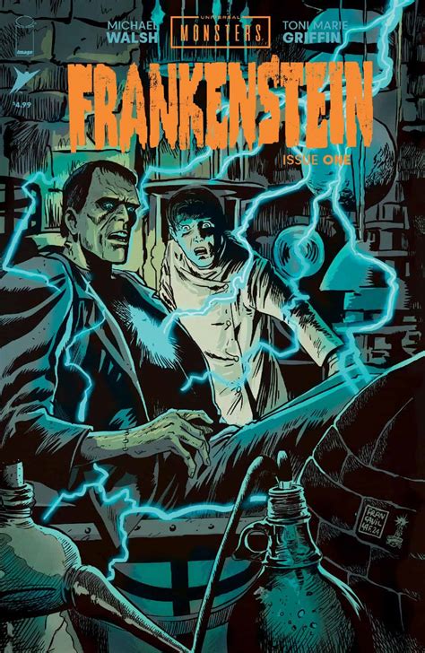 Universal Monsters Frankenstein Comic