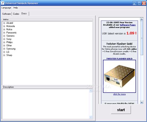Universal Simlock Remover