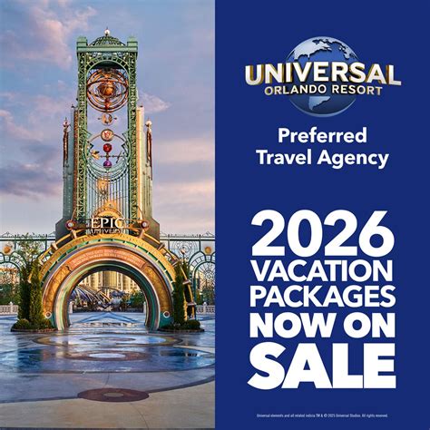 universal studios florida packages