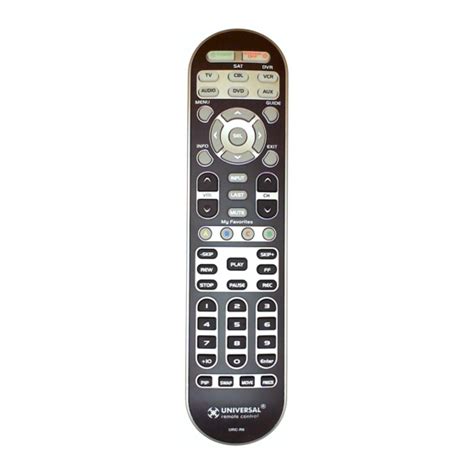 Read Online Universal Remote Urc R6 User Guide 