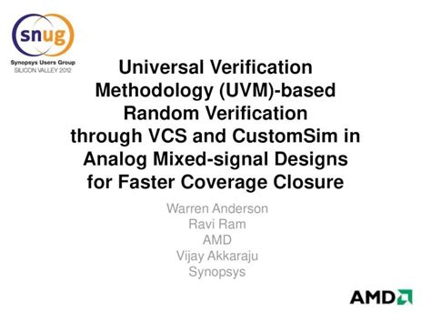 Read Online Universal Verification Methodology Uvm Based Random 