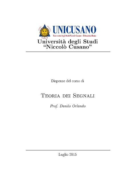 Università Niccolò Cusani
