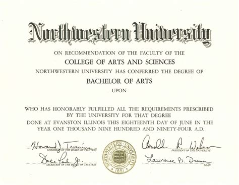 University Degree Ba