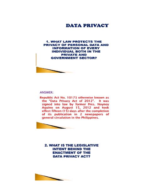 University Lecture Data Privacy
