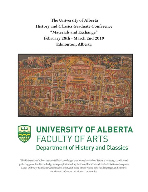 university of alberta history and classics