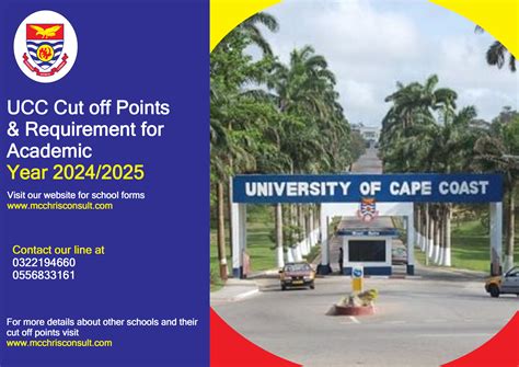 university of cape coast cut off points