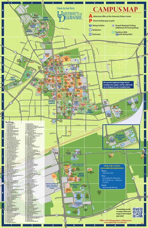 university of delaware map